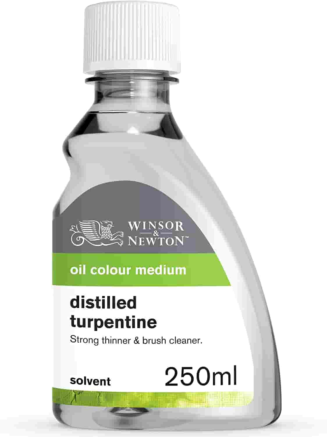 Winsor & Newton Distilled Turpentine, 250ml - How to remove yellowed varnish from oil painting