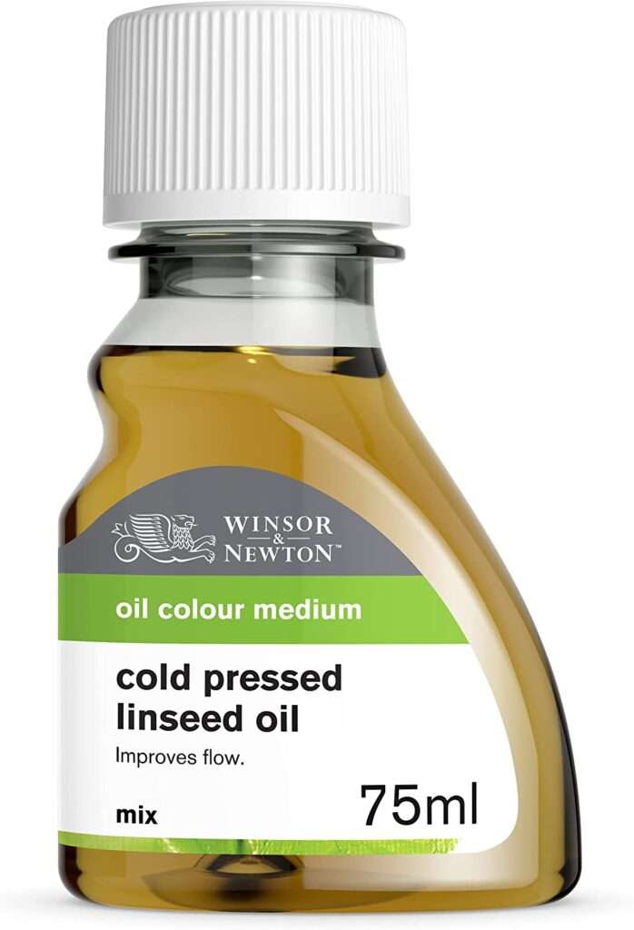 Winsor & Newton cold pressed linseed oil