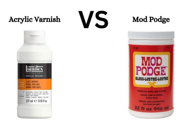 Acrylic Varnish vs Mod Podge - Which is best to seal an acrylic painting?